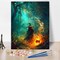 Magical Paint by Numbers Kit for Adults Enchanted Forest and Mysterious Cloaked Figure Paint by Number with Brushes and Pigment for Home Wall Decoration, 16x20 Inch
